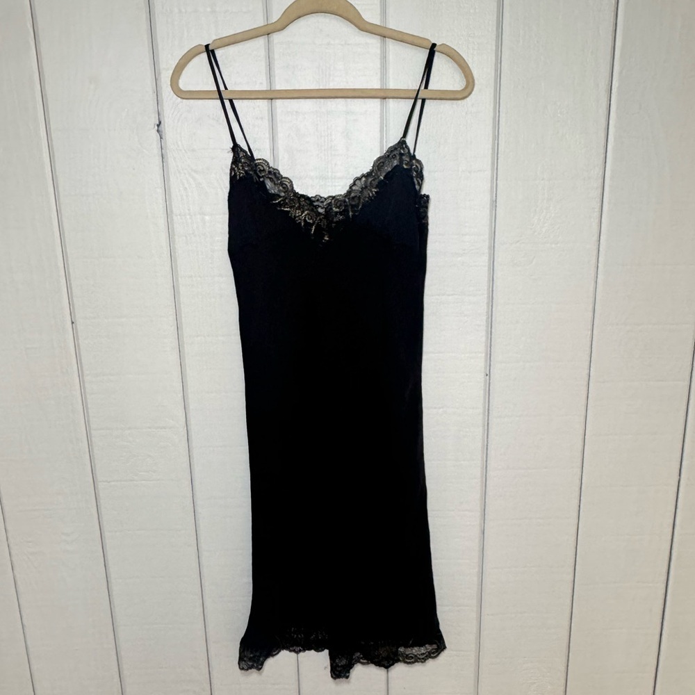 Blue Life Black Slip Dress